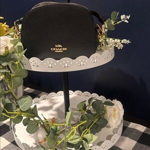 Coach Mini Serena Black Crossbody Bag
